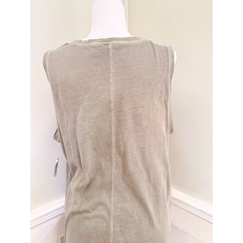 Old Navy NWT Sleeveless Maxi T-Shirt Dress Sage Green XL - Picture 2 of 10